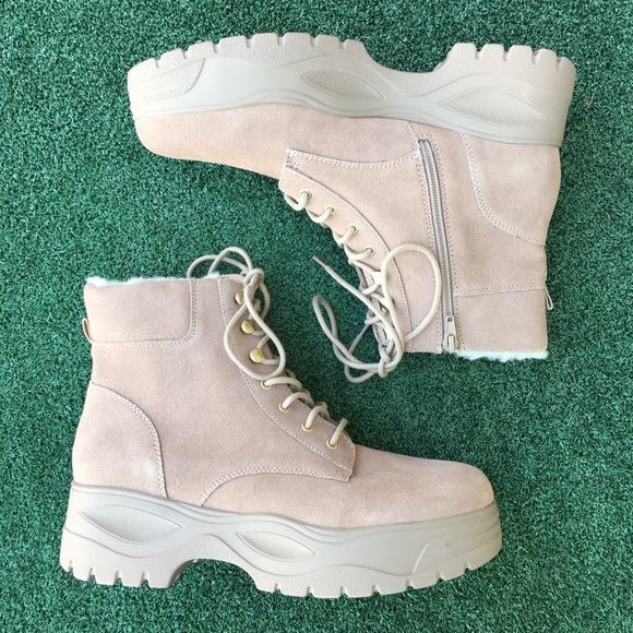 Steve Madden Maximo Platform Boot Suede 